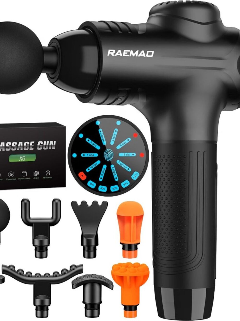Handheld Rechargeable Massage Gun, Percussion Massager